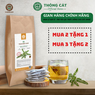 Trà Thải Độc Gan THÔNG CÁT, giảm tình trạng gan nhiễm mỡ, thanh nhiệt thải độc.