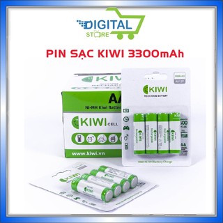 Pin sạc kiwi aa 3300mah vỉ 4 viên