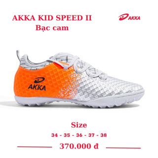 Giày bóng đá trẻ em akka speed 2 - tặng tất & túi rút