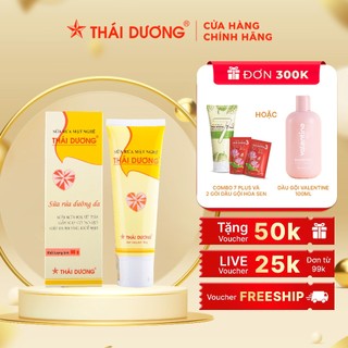 Sữa rửa mặt nghệ sạch mụn, ngừa vết thâm Thái Dương 90g - Sao Thái Dương