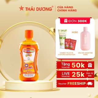 Nước súc miệng trẻ em Valentine kiddy Sao Thái Dương 250ml - Sao Thái Dương