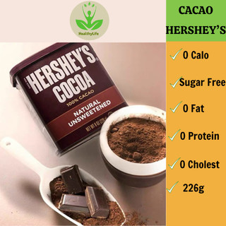 Cacao bột Nguyên chất Hershey’s (eat clean ,keto , gymer , không đường )