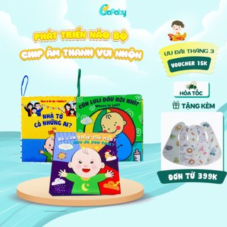 Sách Vải Cho Bé LaLaLa Baby Vừa Học Vừa Chơi Giúp Bé Phát Triển Não Bộ Sớm-061
