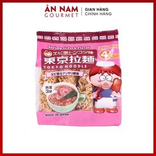 Mì ăn liền ăn dặm tokyo noodle ramen nhật bản cho bé gói 120g 4 vắt