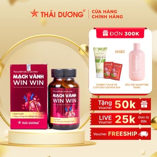 Viên uống mạch vành Win Win lọ 90 viên - Sao Thái Dương