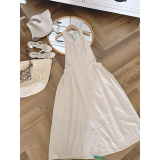 ĐẦM LINEN DÂY TẾT LƯNG