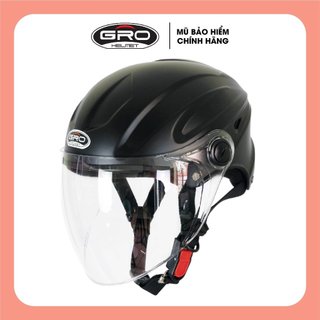  Nón bảo hiểm GRO HELMET st22 có kính chắn gió nhiều màu,kiểu dáng thể thao dành cho nam giá rẻ cực xịn hàng chính hãng 