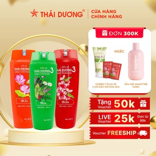 Dầu xả dược liệu Thái Dương chai 200ml- Sao Thái Dương 3