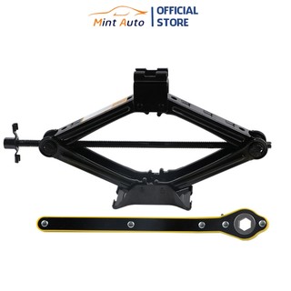 Kích nâng gầm ô tô chữ A loại 2 tấn chất liệu thép cán nguội ( 1 cờ lê + 1 kích )