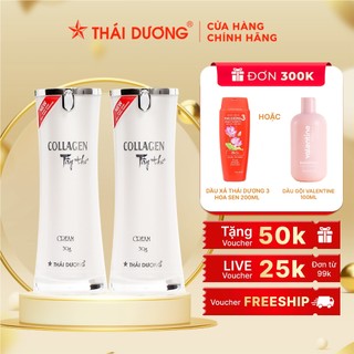Combo 2 Kem dưỡng ban ngày Collagen Tây Thi New 30g - Sao Thái Dương