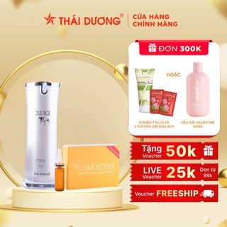 Bộ sản phẩm Serum đặc hiệu nám Valentine 10ml & Kem dưỡng da Collagen Tây Thi 30g - Sao Thái Dương