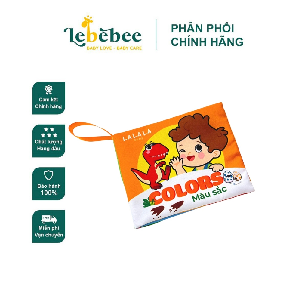 Sách vải Lalala cho bé