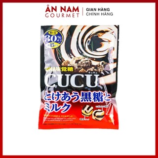 Kẹo sữa đường nâu uha mikakuto cucu 80g