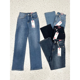 149 quần jean lv ống đứng- chất jean mềm co giãn
