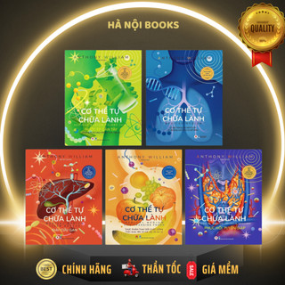 Combo 5 cuốn sách : cơ thể tự chữa lành - huy hoàng