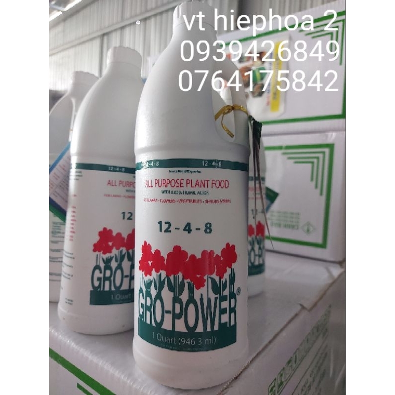 Phân bón lá: 12_4_8 Mỹ