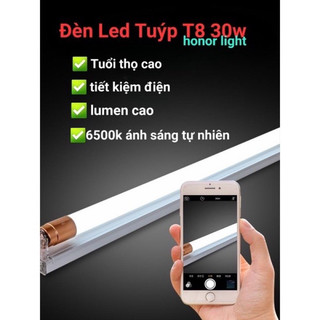 Đèn tuýp led 1m2 thuỷ tinh 22w 30w combo 10bóng,20 bóng,30 bóng bảo hành 2 năm 1 đổi 1