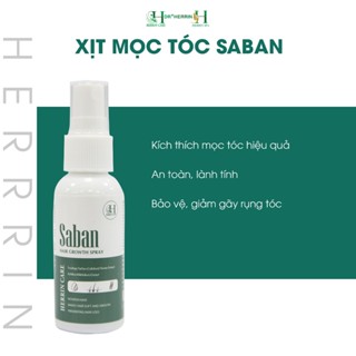 ✔️CHÍNH HÃNG - XỊT TÓC SABAN HERRIN kích thích mọc tóc 30ml