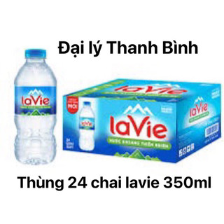 Thùng 24 chai nước suối Lavie 350ml