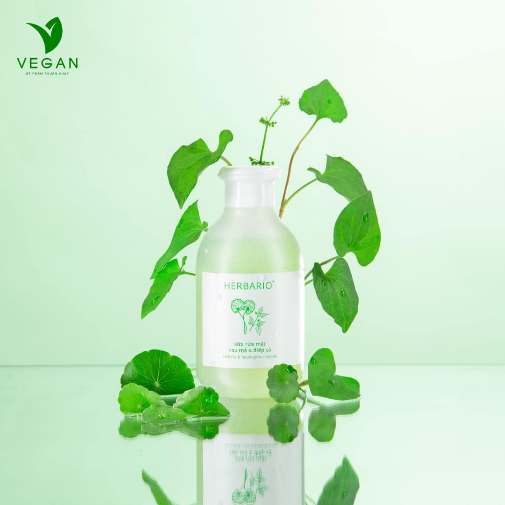 SỮA RỬA MẶT THUẦN CHAY DIẾP CÁ &RAU MÁ