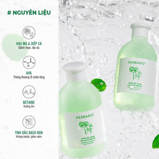 SỮA RỬA MẶT THUẦN CHAY DIẾP CÁ &RAU MÁ