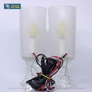 2 Ly Đèn Điện K8 (18Cm) (Điện 220V) (NCDS-0156)