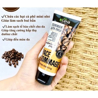 Tẩy Tế Bào Chết Da Mặt (75ml) Bilena Coffee