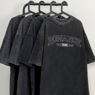 Basic NBOT nữ local brand áo thun ngầu nam nữ form rộng cổ tròn wash ngầu boy phố 100% cotton-Y0289