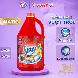 Nước giặt xả SPY Cửa Ngang Ultra Clean Matic 4,6 kg