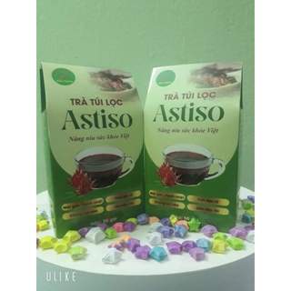 Combo 4 hộp trà túi lọc atiso Bảo Khang, thanh lọc cơ thể, mát gan, giảm cân, đẹp da