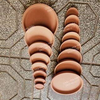Đĩa đất nung lót đáy chậu đủ kích thước