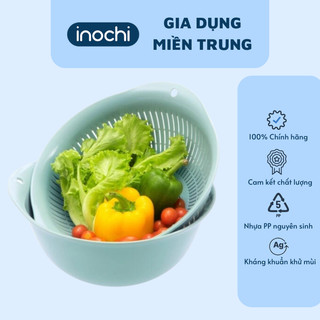 [KHUYÊN DÙNG] Bộ thau rổ cao cấp Yoko INOCHI màu sắc đẹp, nhiều size 23 - 30 - 35 cm