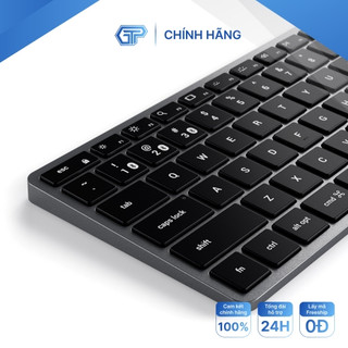 Bàn phím Bluetooth Satechi Slim X1 có đèn nền