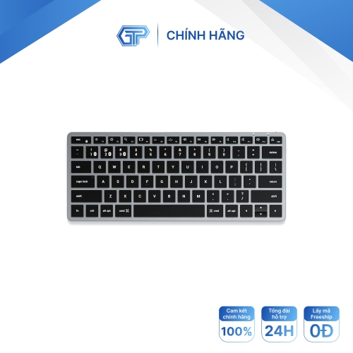 Bàn phím Bluetooth Satechi Slim X1 có đèn nền