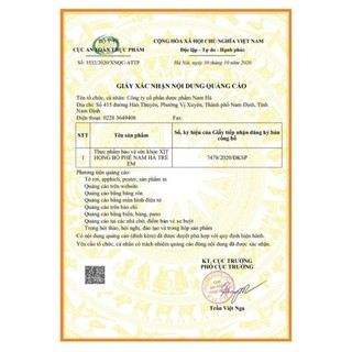 Bổ phế Nam Hà siro Ho ( Không đường)