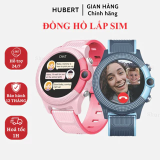 Đồng Hồ Trẻ Em Lắp Sim 4G Định Vị Nghe Gọi Video Call Chống Nước Cho Bé - Hubert Watch Kid
