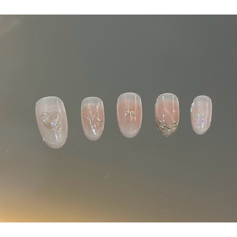 Nailbox thạch omber ( hạt na ngắn )