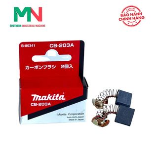 Chổi than cb-203a makita b-80341 - phụ tùng makita chính hãng