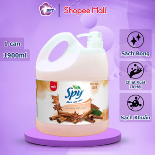 Nước rửa chén bát SPY hương Quế 1900ml thiên nhiên