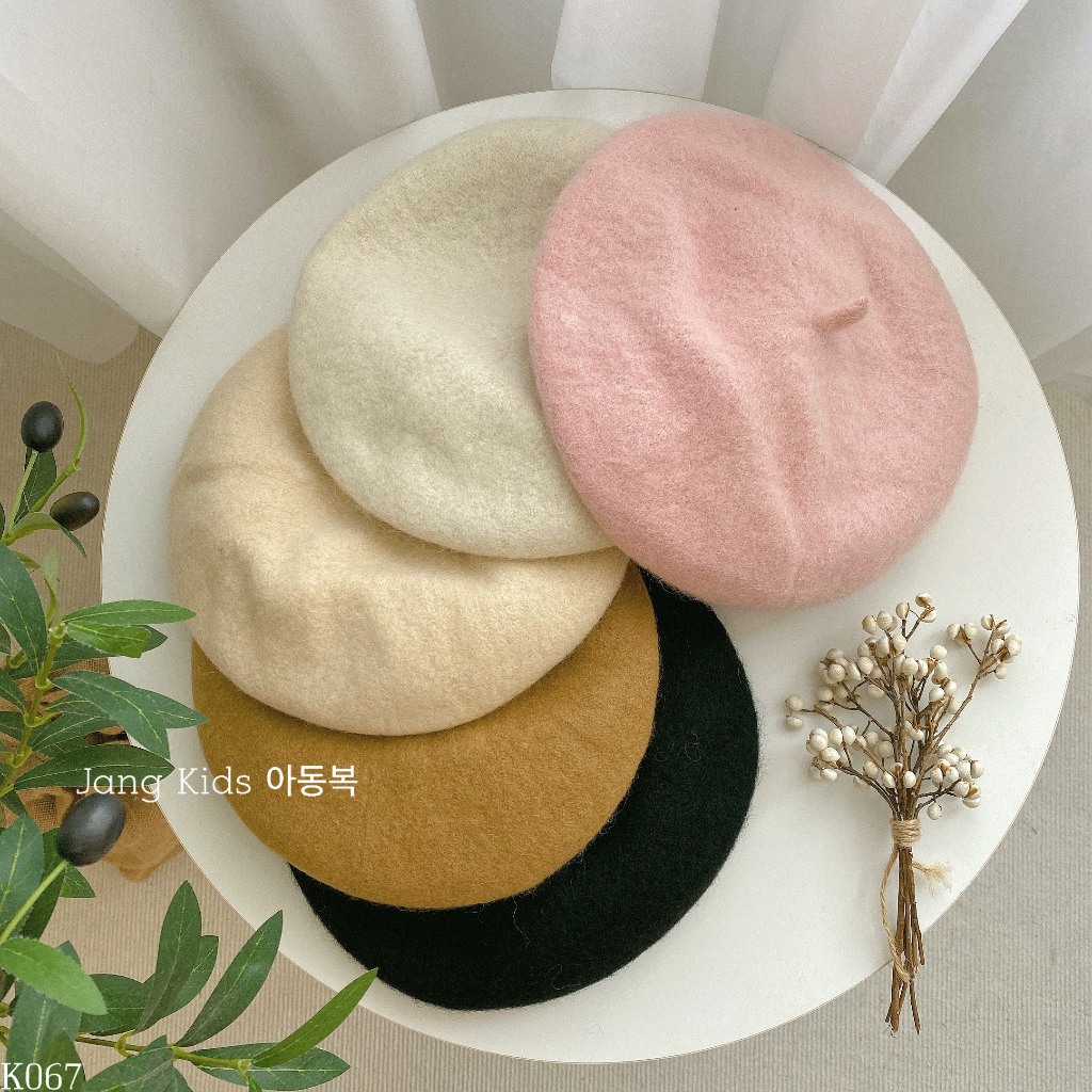 Mũ nồi dạ cho bé trên 2 tuổi K067