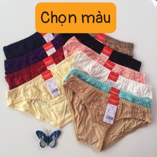 Quần lót nữ-combo 5 quần chất cotton mềm mát kháng khuẩn