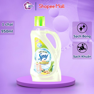 Nước lau sàn SPY hương Gừng Sả 950ml thiên nhiên giảm trơn trượt
