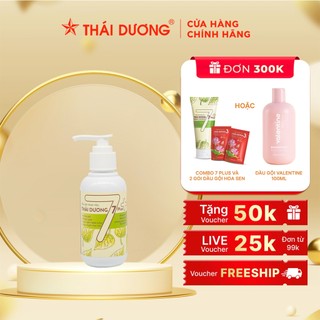  Dầu gội dược liệu Thái Dương 7 plus 100ml - Sao Thái Dương