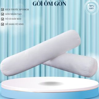 Ruột gối ôm ép hơi dài 100x35cm 100% gòn đàn hồi cao cấp Ben Ben - gối ôm người lớn gối ôm hơi