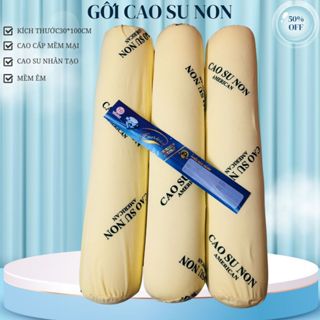  Ruột gối ôm size 30x100cm CAO SU NHÂN TẠO - gối nằm cao su - gối cao su ôm 