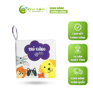 Sách vải hỗ trợ giáo dục sớm cho bé