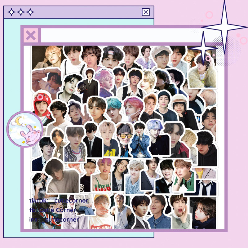 Set 10/20/30 Sticker BTS Siêu Đẹp