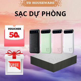 [BẢO HÀNH 12 THÁNG] Sạc dự phòng tích hợp màn hình Led Dung Lượng 10000MAH-20000MAH WK-161