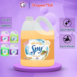 Nước lau sàn SPY 3600ml ít bọt giảm trơn trượt, xua đuổi côn trùng