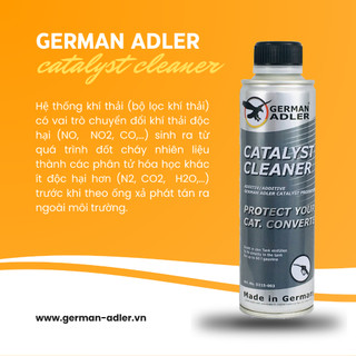 Dung dịch vệ sinh bộ lọc khí thải Catalyst Cleaner - Chai nhập Đức
